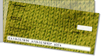 Knitting & Stitching Side Tear Theme Checks