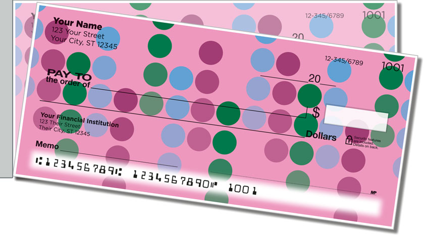 Retro Dot Side Tear Checks