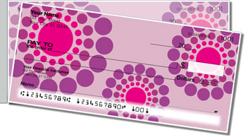 Disco Dot Side Tear Personalized Checks