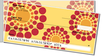 Disco Dot Side Tear Theme Checks