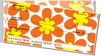 Retro Flower Side Tear Theme Checks