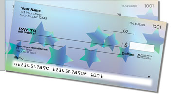 Cascading Star Side Tear Design Checks