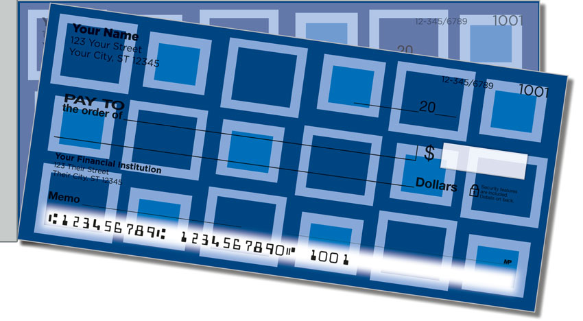 Retro Square Side Tear Checks