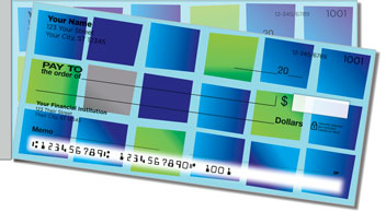 Colorful Tile Side Tear Design Checks