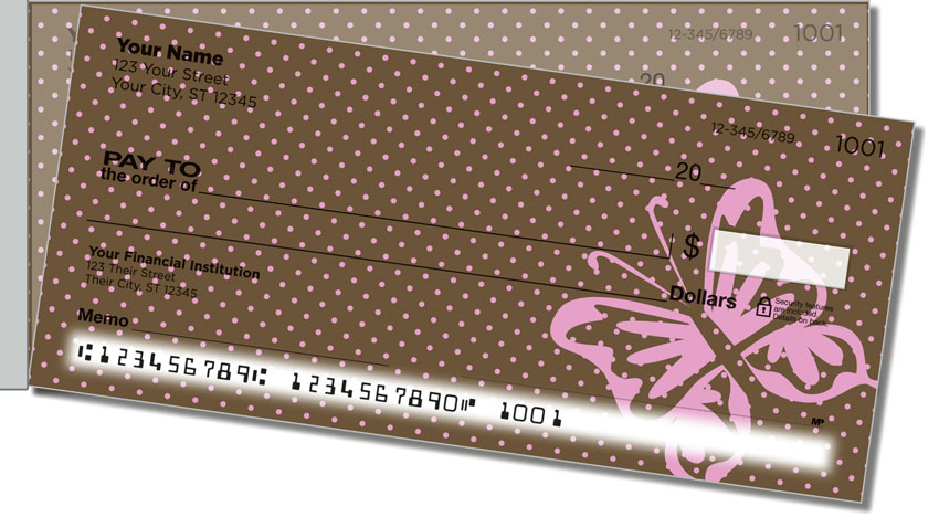 Butterfly Design Side Tear Checks
