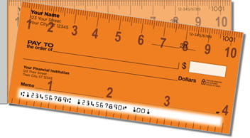 School Teacher Side Tear Personalized Checks
