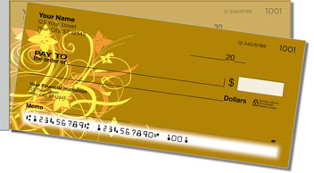Floral Explosion Side Tear Theme Checks
