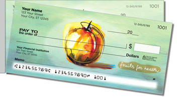 Fruits for Health Side Tear Personalized Checks