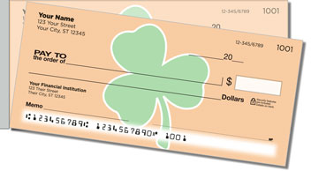 Luck of the Irish Side Tear Personalized Checks