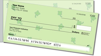 Luck of the Irish Side Tear Theme Checks