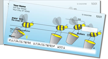 Busy Bee Side Tear Design Checks