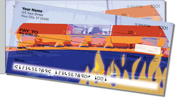 Firefighter Side Tear Theme Checks