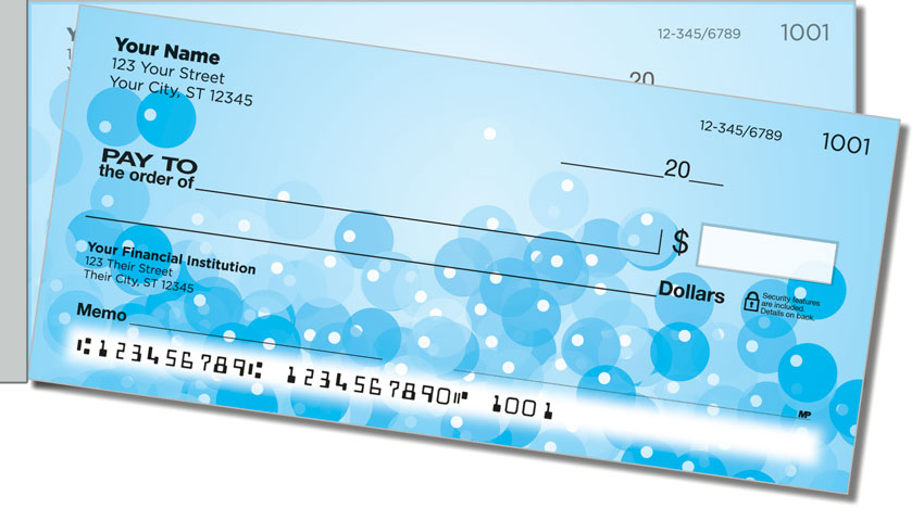 Bath Bubbles Side Tear Checks