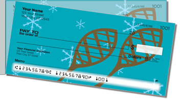 Winter Fun Side Tear Personalized Checks