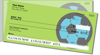 Sports Ball Side Tear Personalized Checks