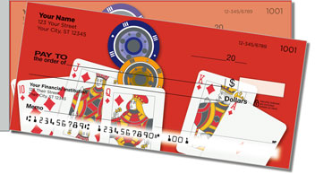 Poker Side Tear Personalized Checks