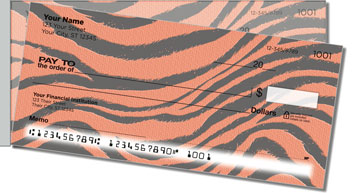 Animal Print Side Tear Theme Checks