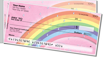 Rainbow Side Tear Theme Checks