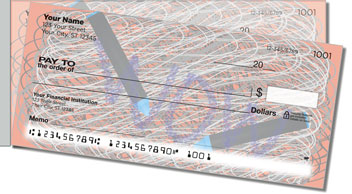 Scribble Side Tear Design Checks