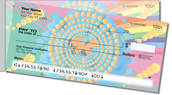 Retro Rainbow Side Tear Theme Checks