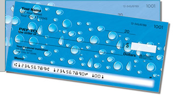 Splish Splash Side Tear Personalized Checks