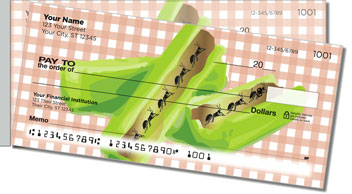 Picnic Ants Side Tear Personalized Checks