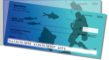 Scuba Diving Side Tear Theme Checks