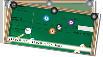 Pool Shark Side Tear Design Checks