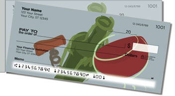 Wine Tasting Side Tear Design Checks