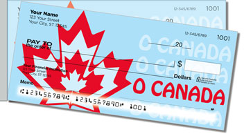 Canadian Pride Side Tear Design Checks