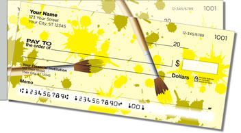 Paintbrush Side Tear Theme Checks