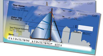 Sailing Adventure Side Tear Personalized Checks