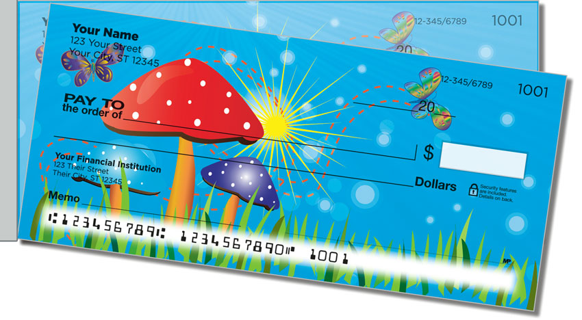 Retro Mushroom Side Tear Checks