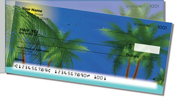 Tropical Getaway Side Tear Design Checks