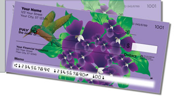 Hummingbird Side Tear Design Checks