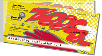 Comic Book Side Tear Theme Checks