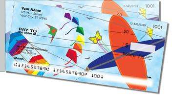 Colorful Kite Side Tear Theme Checks