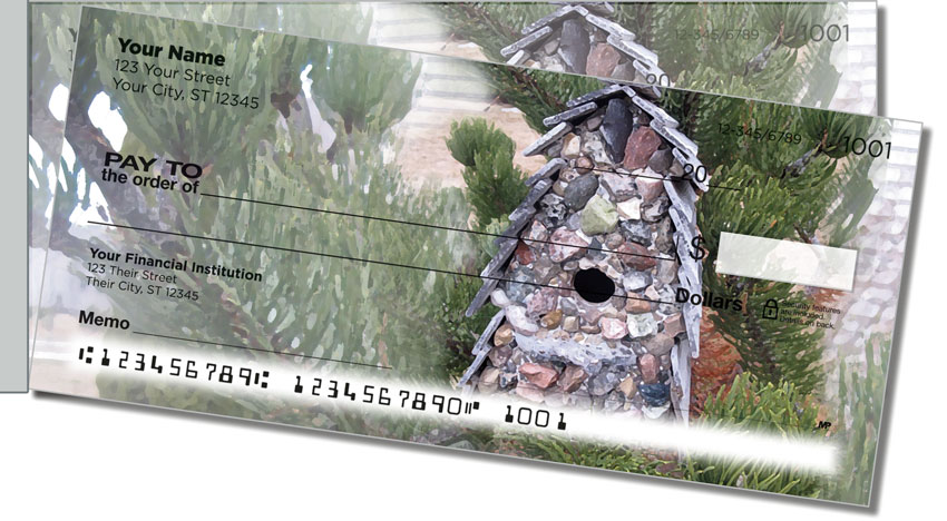 Unique Birdhouse Side Tear Checks