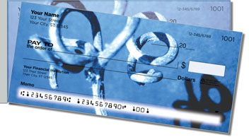 Grapevine Side Tear Personalized Checks