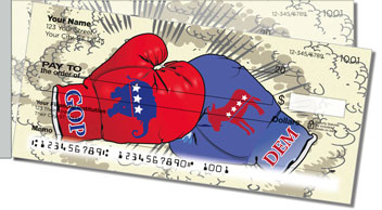 Republican Party Side Tear Theme Checks