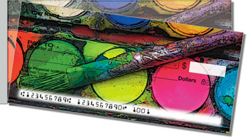 Painter's Palette Side Tear Design Checks