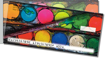 Painter's Palette Side Tear Theme Checks