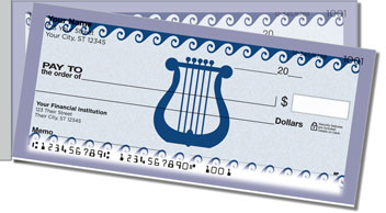 Greek to Me Side Tear Personalized Checks