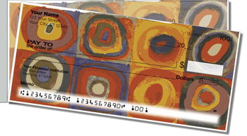 Abstract Art Side Tear Theme Checks
