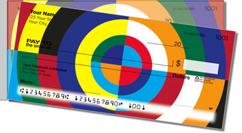 Cubism Art Side Tear Theme Checks