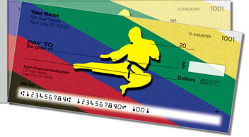 Tae Kwon Do Side Tear Personalized Checks