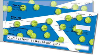 Tennis Side Tear Personalized Checks