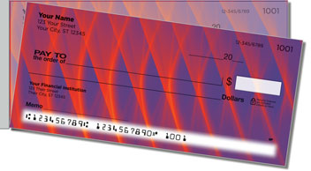 Colored Fiber Side Tear Theme Checks