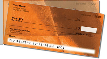 Rusted Metal Side Tear Design Checks