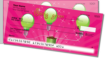 Doing Green Side Tear Personalized Checks